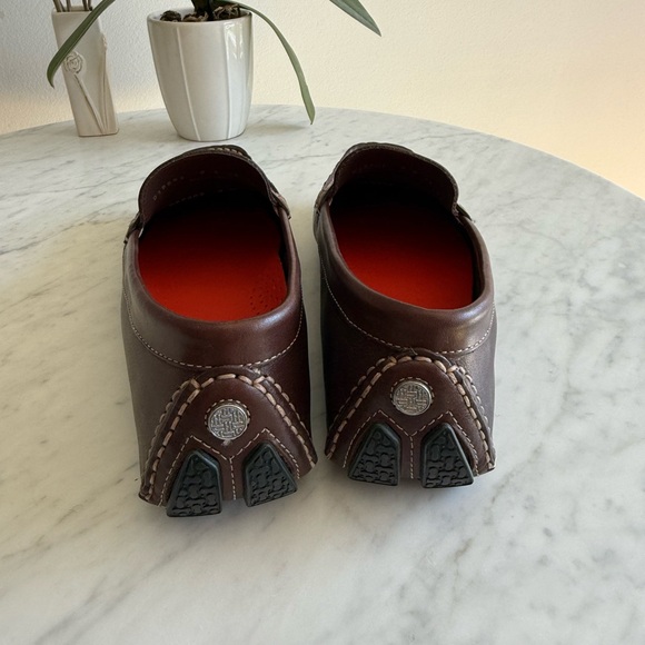 Cole Haan Brown Leather Loafers Moccasin Style - Picture 3 of 5